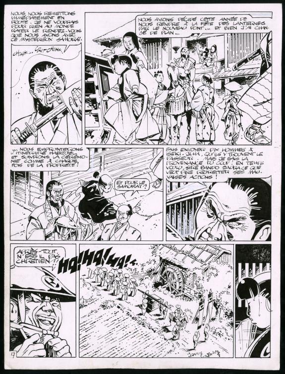 Marc Michetz - Kogaratsu, Planche originale n&deg;17