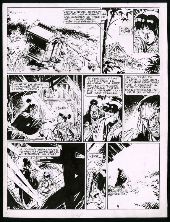 Marc Michetz - Kogaratsu, Planche originale n&deg;30