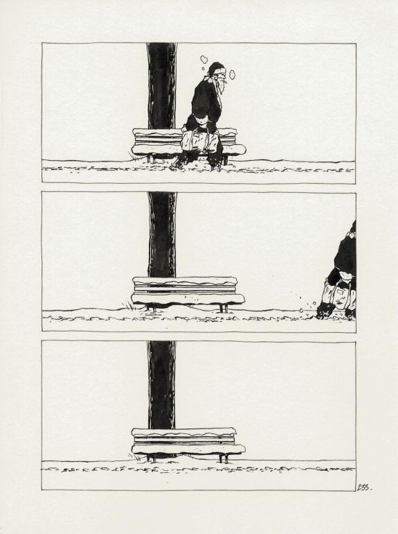 Christophe Chabout&eacute; - un peu de bois et d'acier, Planche ori