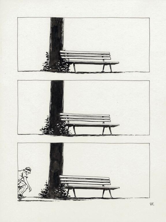 Christophe Chabout&eacute; - un peu de bois et d'acier, Planche ori