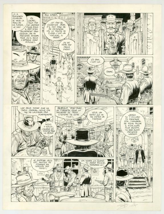 Yves Swolfs - Durango, La proie des chacals, 6Planche origin