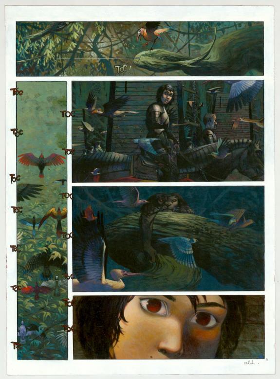 Jean-Fran&ccedil;ois Cellier - Alice, Planche originale n&deg;03