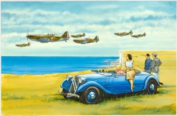 Franz Zumstein - Illustration originale