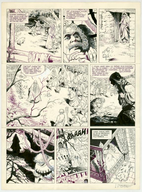 Laurent Vicomte - Balade au bout du monde, Le B&acirc;tard, Planch