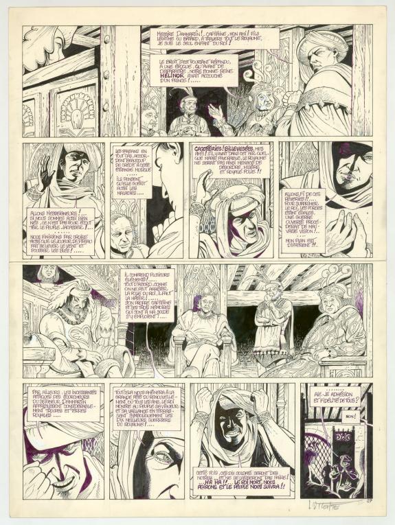 Laurent Vicomte - Balade au bout du monde, Le B&acirc;tard, Planch