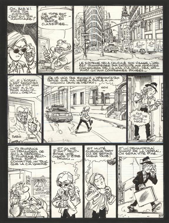 Dan - Soda, R&eacute;surrection, Planche originale n&deg;17