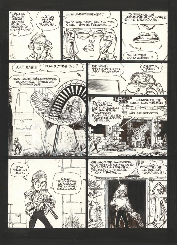 Dan - Soda, R&eacute;surrection, Planche originale n&deg;31