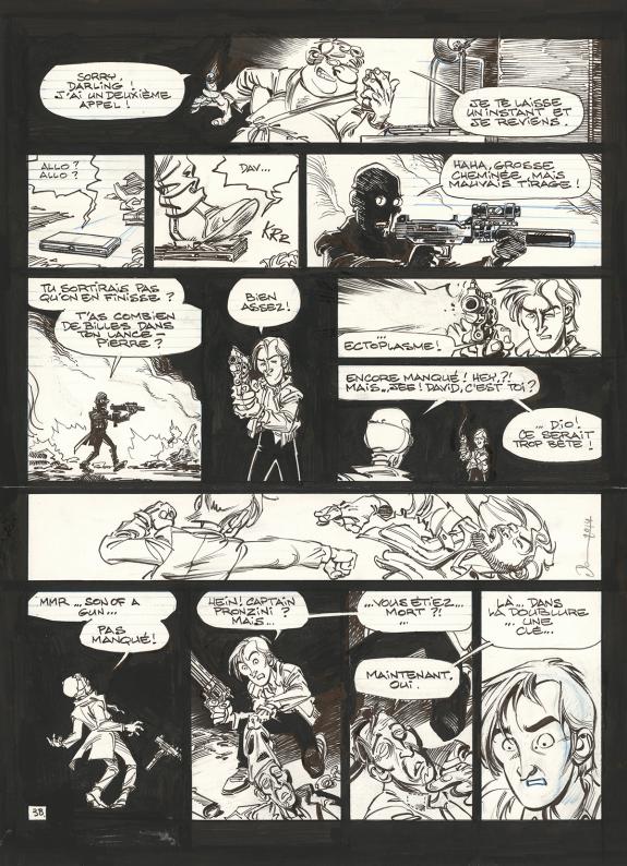 Dan - Soda, R&eacute;surrection, Planche originale n&deg;38