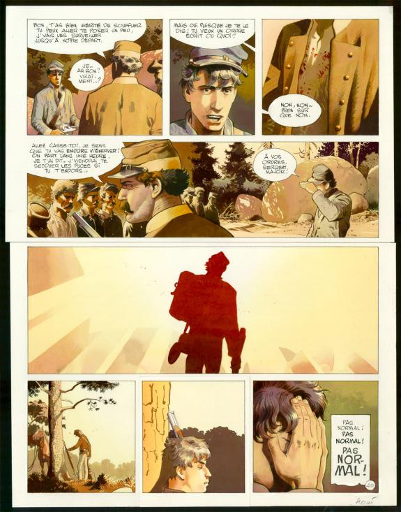 Christian Rossi - Deadline, Planche originale n&deg;40