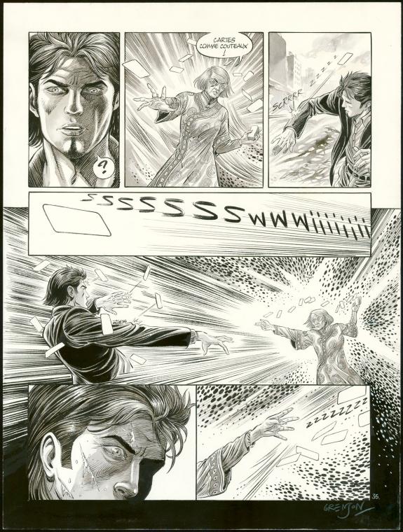 Olivier Grenson - Niklos Koda, No Song, Planche originale n&deg;