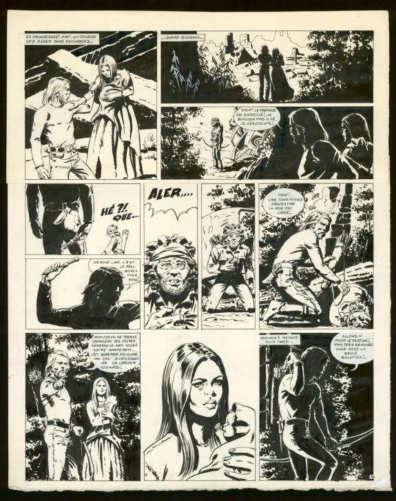 Claude Auclair - Jason Muller, Planche originale n&deg;07 issue 