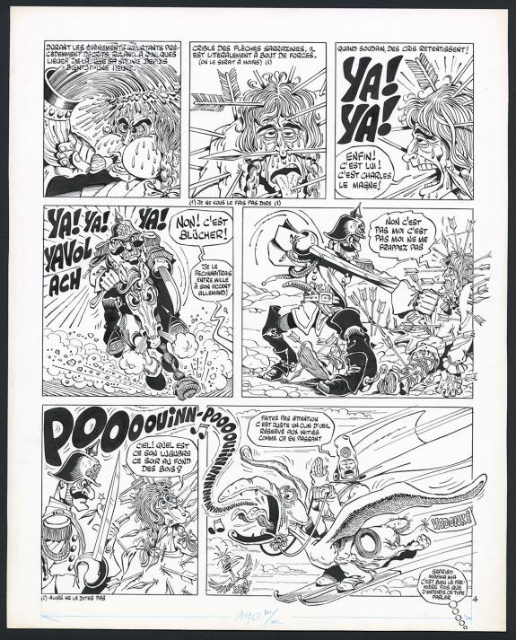 Marcel Gotlib - Rh&acirc;-Gnagna, Tome 1, Planche originale n&deg;04 p