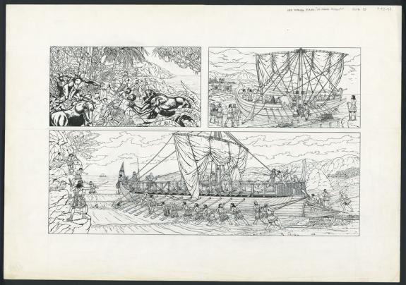 Marc Henniquiau - Les Voyages d'Alix, La Marine Antique, Ill