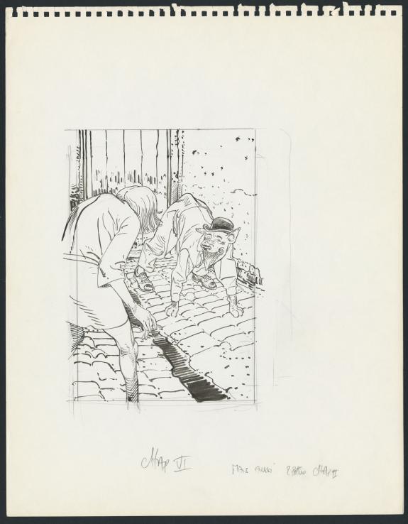 Fran&ccedil;ois Boucq - Illustration originale