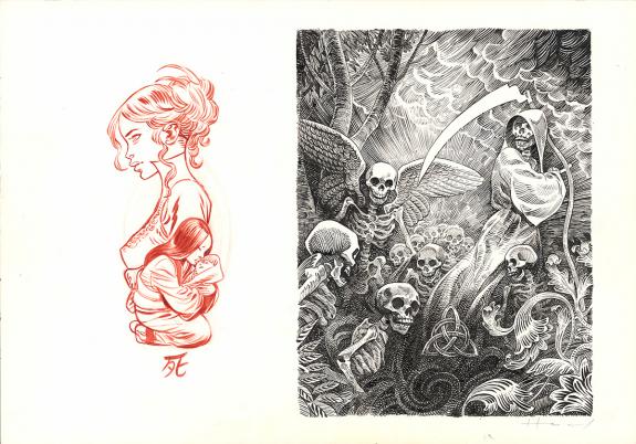 Josep Homs - Shi, Au Commencement &eacute;tait la col&egrave;re, Illustrat