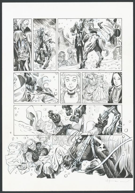 Josep Homs - Shi, Le Roi d&eacute;mon, Planche originale n&deg;41