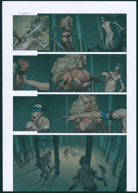 Didier Cassegrain - Conan le Cimm&eacute;rien, Les Clous rouges
, P