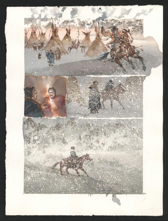 Sergio Tisselli - Le Chemin du couchant, Marqu&eacute; par le diabl