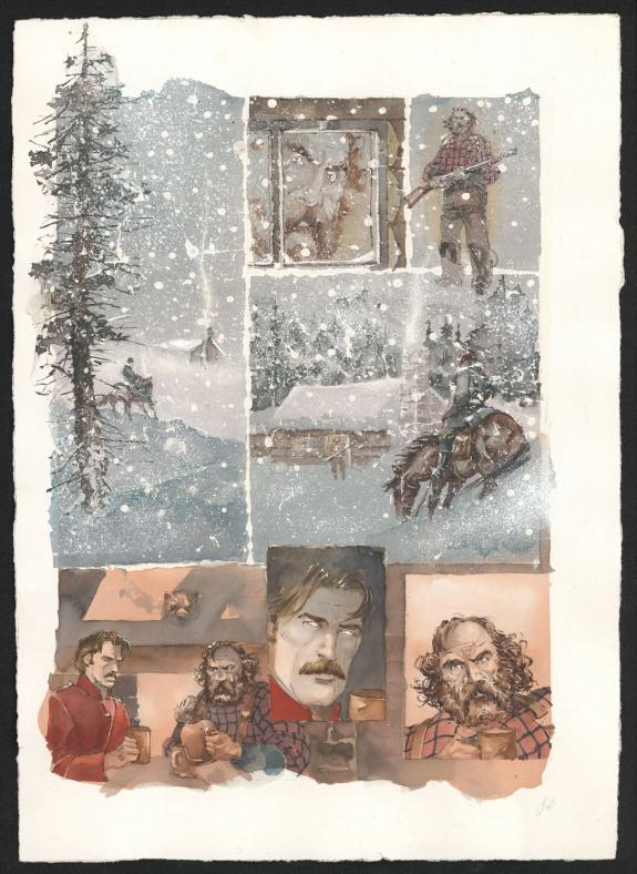 Sergio Tisselli - Le Chemin du couchant, Marqu&eacute; par le diabl