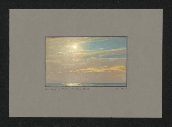 Armel Gaulme - Illustration originale, Ametilla de mar, r&eacute;al