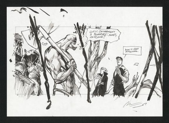 Jos&eacute; Luis Munuera - Sortil&egrave;ges, Case originale 