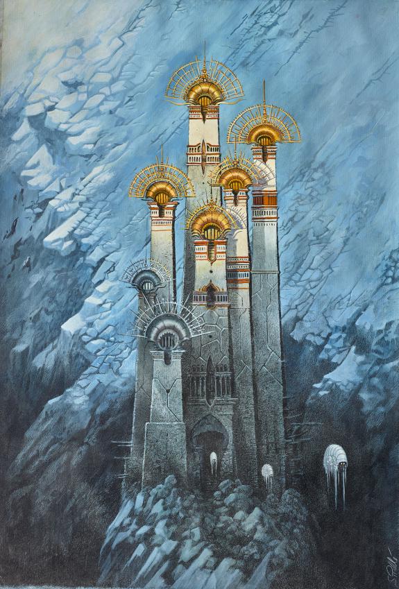 Serge Pell&eacute; - Orbital, Illustration originale