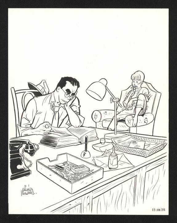 Olivier Schwartz - Atom Agency, Les Bijoux de la B&eacute;gum, Illu