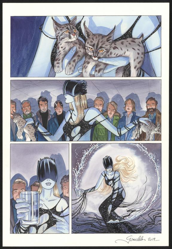 Philippe Gauckler - Kebek, Adamante, Planche originale n&deg;26