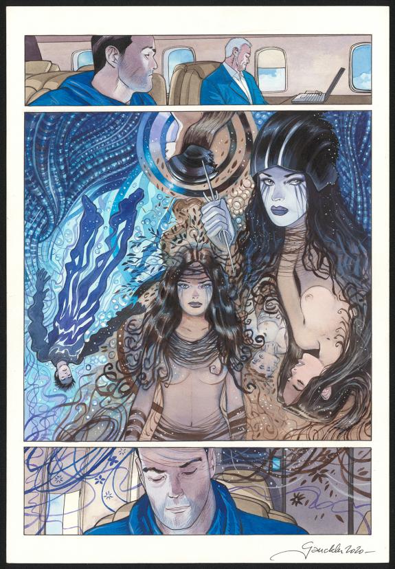 Philippe Gauckler - Kebek, Adamante, Planche originale n&deg;70