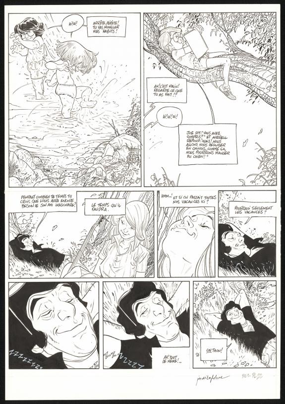 Jordi Lafebre - Les Beaux &eacute;t&eacute;s, Cap au Sud !, Planche origin
