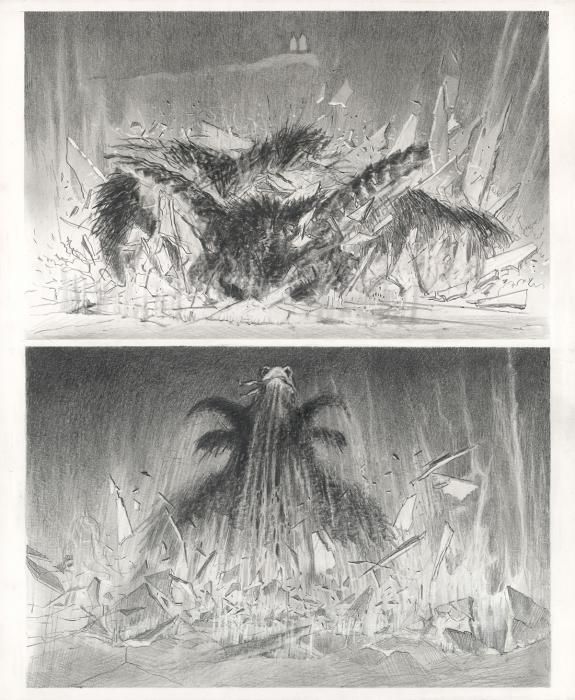 Paul & Ga&euml;tan Brizzi - L'Enfer de Dante, Planche originale n