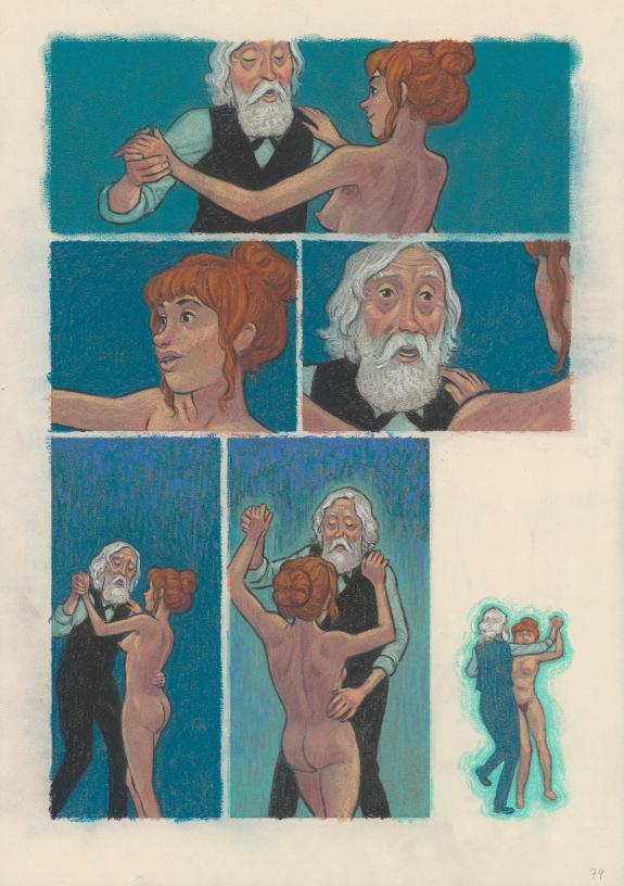 Efa - Degas, La Danse de la Solitude, Planche originale n&deg;79