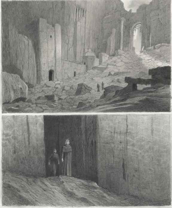 Paul & Ga&euml;tan Brizzi - L'Enfer de Dante, Planche originale n