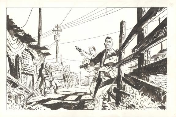 Corentin Rouge - Sangoma, les damn&eacute;s de Cape Town, Illustrat