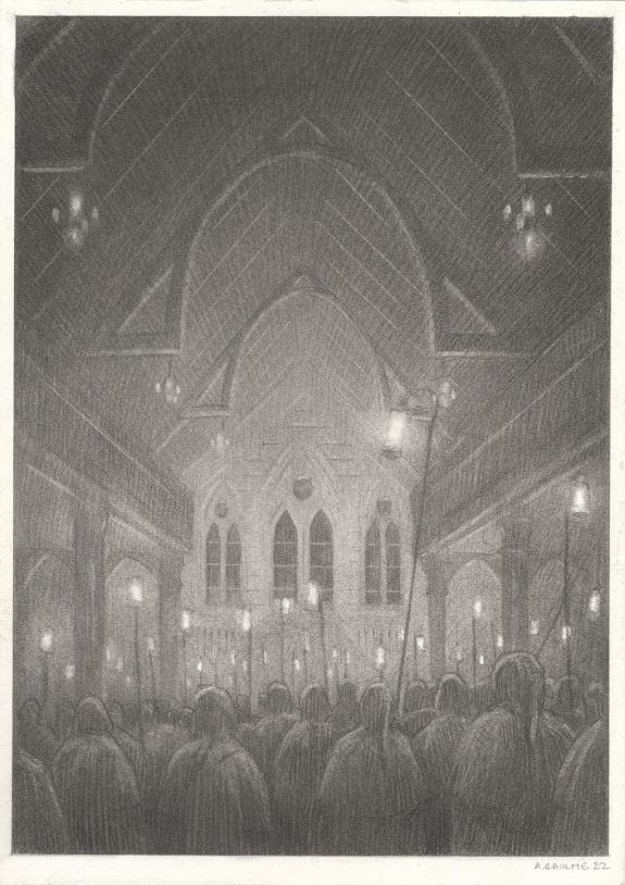 Armel Gaulme - Les Carnets Lovecraft, Le Festival , Illustra