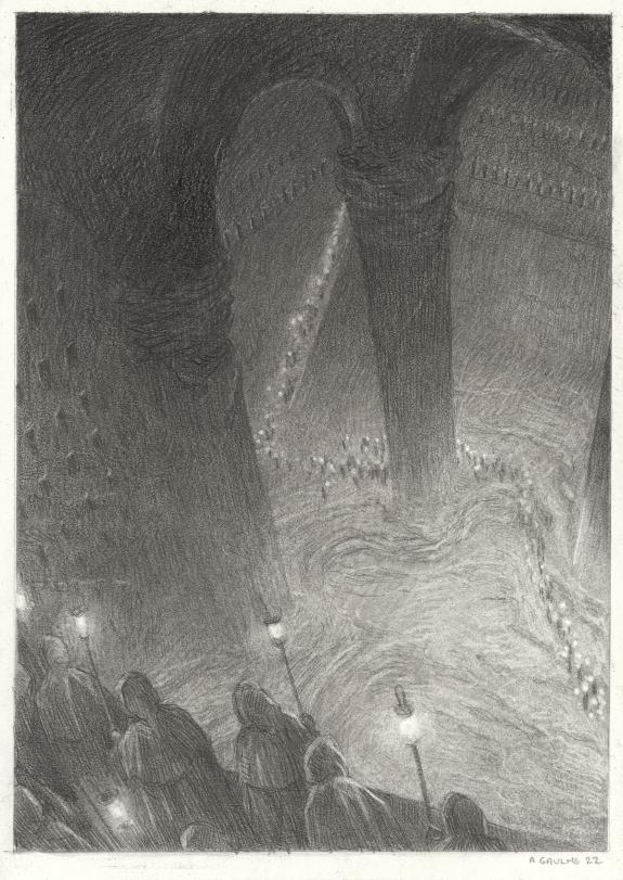 Armel Gaulme - Les Carnets Lovecraft, Le Festival , Illustra