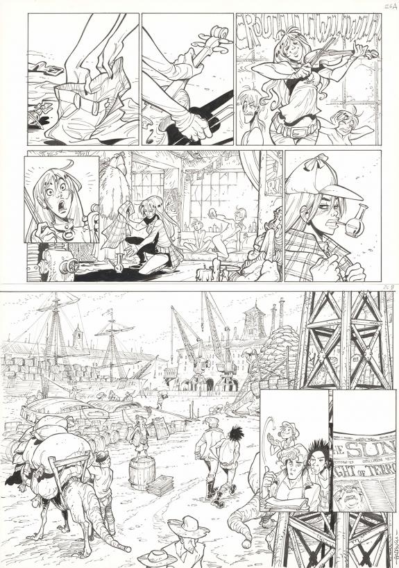 Alessandro Barbucci - Ekh&ouml; Monde miroir, Swinging London, Pl