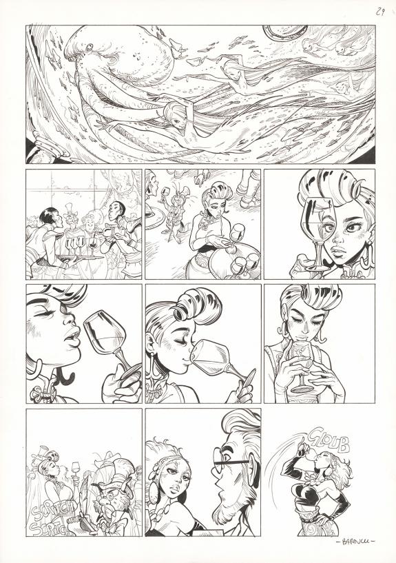 Alessandro Barbucci - Ekh&ouml; Monde miroir, La Sir&egrave;ne de Manhat