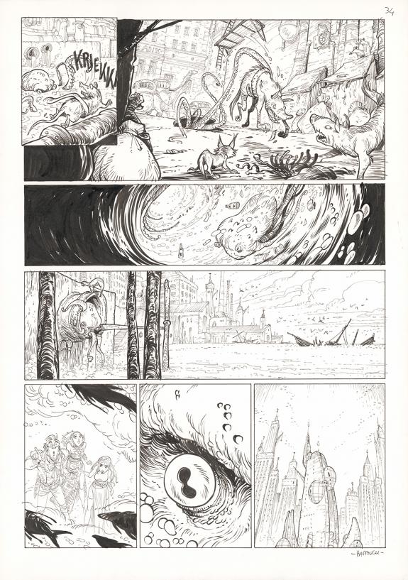 Alessandro Barbucci - Ekh&ouml; Monde miroir, La Sir&egrave;ne de Manhat