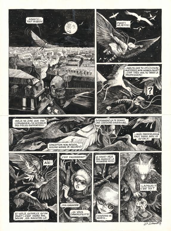 Daria Schmitt - Ornithomaniacs, Planche originale n&deg;89