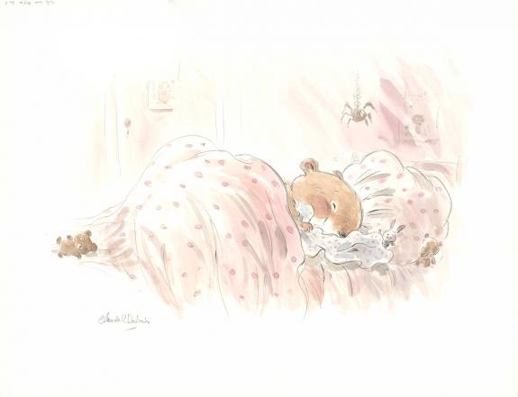 Claude K. Dubois - Lola , Illustration originale in&eacute;dite 