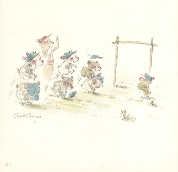 Claude K. Dubois - Bibi, Bibi et le secret des doudous, Illu