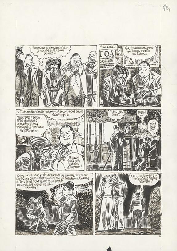 Blutch - Blotch, Planche originale n&deg;04