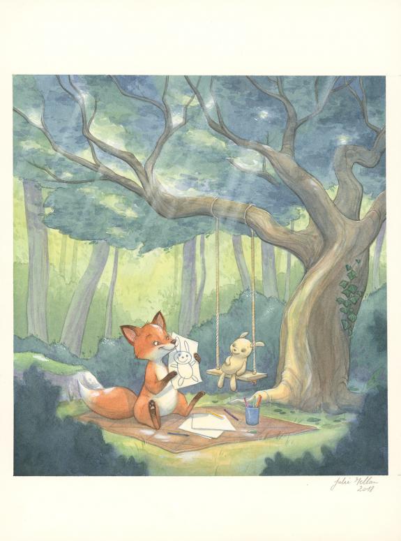 Julie Mellan - Illustration originale in&eacute;dite  