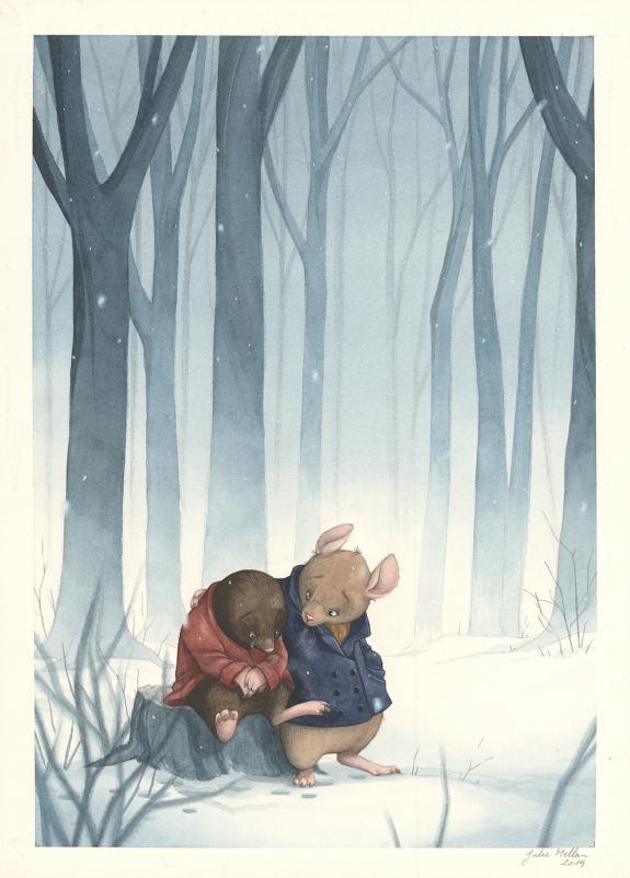 Julie Mellan - Illustration originale in&eacute;dite