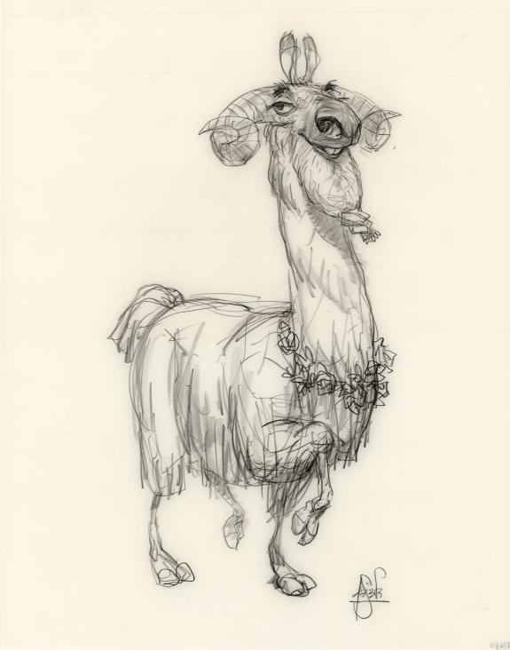 Peter de S&egrave;ve - Illustration originale pour l'&acirc;ge de glace 