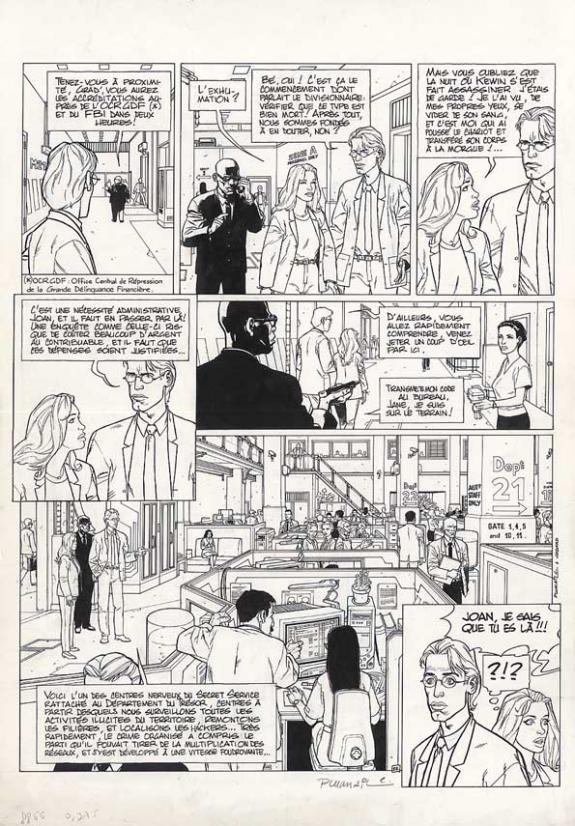 Claude Plumail - Le Cybertueur, Pour l'amour de Joan, Planch