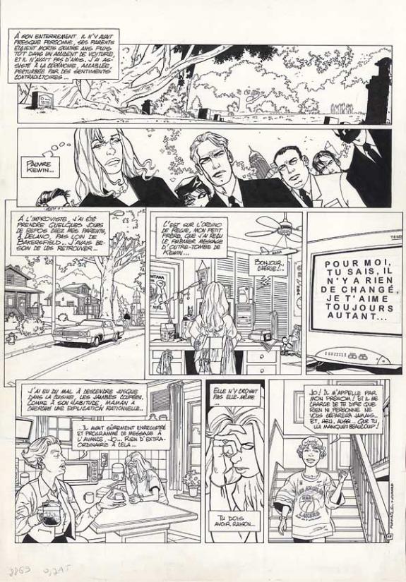 Claude Plumail - Le Cybertueur, Pour l'amour de Joan, Planch