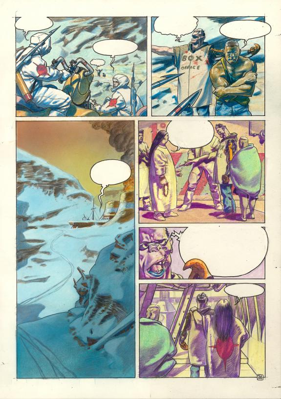 Tanino Liberatore - RanXerox, Amen !, Planche originale n&deg;26