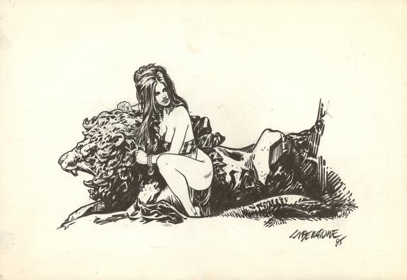 Tanino Liberatore - Portrait de la B&ecirc;te en rock star, Illust